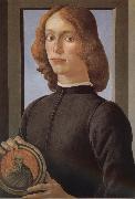 Sandro Botticelli Man as oil
